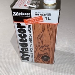 キシラデコール 4L 新品 未使用 エボニ