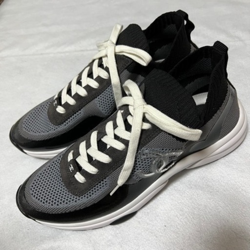 新品 シャネル ココ ソックススニーカー