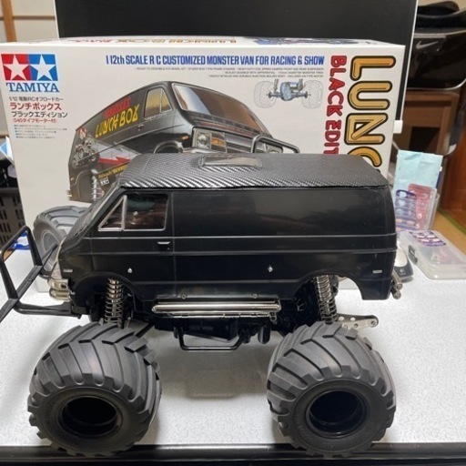 タミヤ　ランチボックス　ブラックエディション　組み立てただけ。