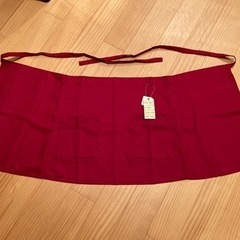 未使用品》   前掛け（巻きエプロン）M～Lサイズの画像
