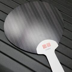 新品◎らくスパ　ユニクロ　うちわ◎の画像