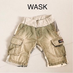 WASK 異素材切替　ハーフパンツ　80の画像