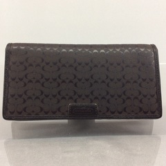 コーチCOACHメンズレザー長財布