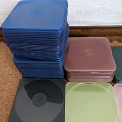 CD/DVD シリコンケース メディアケース まとめて大量の画像