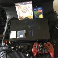 プレステ2本体セットすぐ遊べるようになっておりますコンバーターソ...