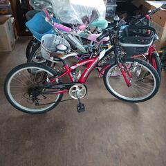 22インチ  ６段変速   自転車