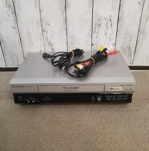 Panasonic　Hi-Fiビデオデッキ　NV-HV62 シルバー2006年製品\n