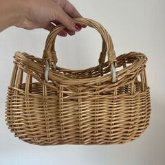 【値下げしました】かごバッグ