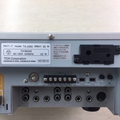 TOA-2060 卓上アンプの画像