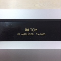 TOA-2060 卓上アンプの画像