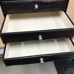 取引場所　南観音　ロ  2205-487   アクセサリーボックス　ジュエリーボックスの画像