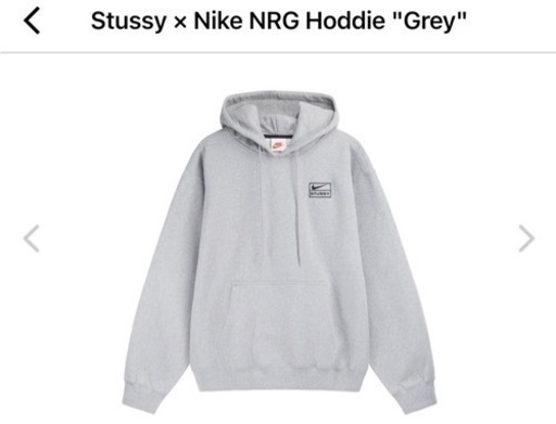 NIKE STUUSY ナイキ　ステューシー　サイズM グレー