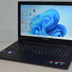最新Windows11+office 爆速SSD256GB LENOVO G50 core i3-5005U/メモリ4GB/15.6インチ/DVDマルチ/カメラ/HDMI/無線/テンキー/便利なソフト