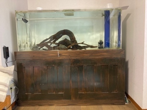 【更新】150センチオーバーフロー水槽