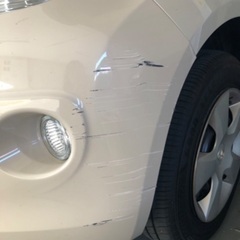 車体の傷修理について