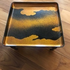 お膳台　４脚セット　used