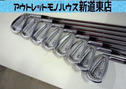ゴルフ アイアン 8本セット ブリヂストン ツアーステージ V3000 スチールシャフト フレックス不明 3I～9I.PW 中古 新道東店