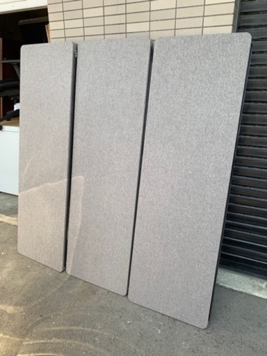 2006　サンワサプライ　高級　パーテーション　吸音タイプ　パーティション　グレー　事務　店舗