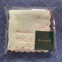 アフタヌーンティー　タオルハンカチ(新品)