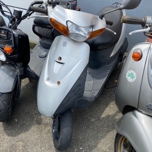 SUZUKI レッツ2 原付スクーター　メットイン　2サイクル　50cc 福岡市南区