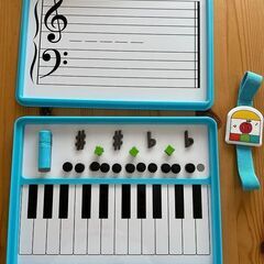 YAMAHA　ヤマハ　五線譜　鍵盤　マグネット音符　ぷっぷる　【中古