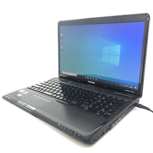中古美品 16インチ 新品高速SSD Wi-Fi有 ノートパソコン 東芝 TOSHIBA TX/77MBL Core i5 4GB BD-R 無線 Windows10 Office済 即使用可