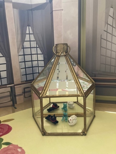 ガラスのオブジェ