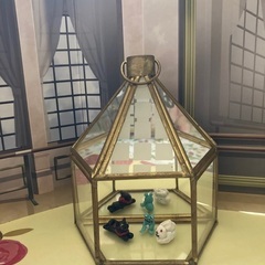 ガラスのオブジェ