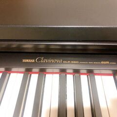 値引き交渉可能！電子ピアノ　椅子付き YAMAHAクラビノーバCLP-560(完動品/美品）の画像