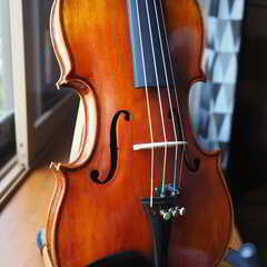 【選定分類：I- ⑧ モダン・マスターメード・仏蘭西】Violin By Paul Didier1954●修復・セッティング・調整未済but最近まで現役使用●試奏可の画像