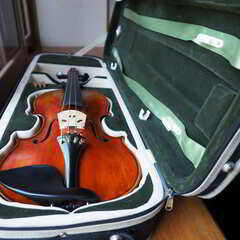 【選定分類：I- ⑧ モダン・マスターメード・仏蘭西】Violin By Paul Didier1954●修復・セッティング・調整未済but最近まで現役使用●試奏可の画像