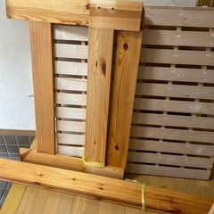パイン材のベット