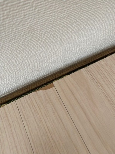 ※決まりました　ニトリ　ウッドカーペット　アイボリー