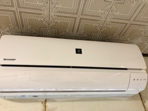 SHARPエアコンと冷房専用エアコン2点セット
