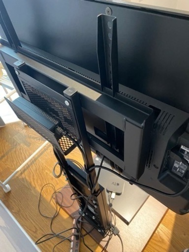 壁寄せテレビスタンド　※テレビスタンドのみです。