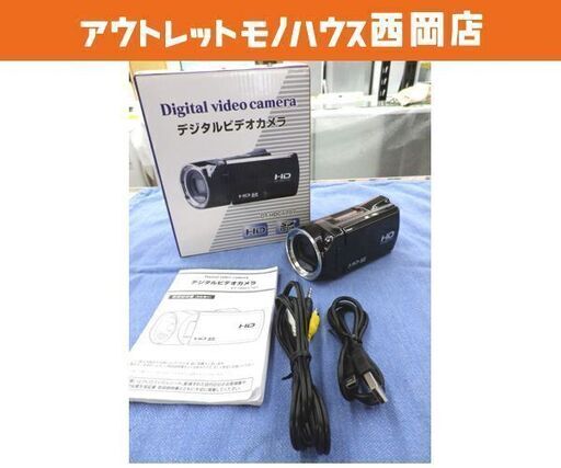 デジタルビデオカメラ DT-HDC1707 ハンディカメラ 乾電池式 西岡店