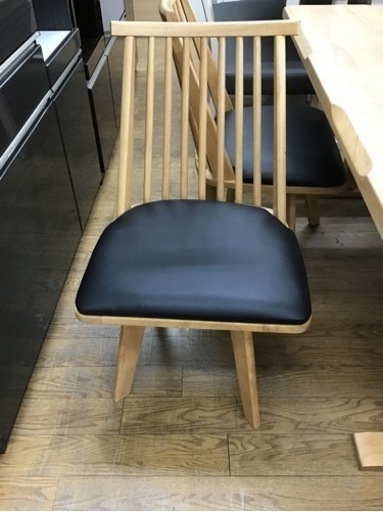 KE-71【ご来店頂ける方限定】新入荷　アウトレット　和風　ダイニング5点セット　ナチュラル