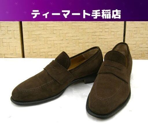 bettanin & venturi スエード シューズ 3075 靴 ローファー 7 ブラウン ドレス 革靴 イタリア ベッタニン＆ベントゥーリ 札幌 手稲