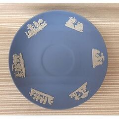 札幌【ウェッジウッド ジャスパー カップ＆ソーサー】ペールブルー ティーカップ 洋食器 素焼き Wedgwood 本郷通店の画像