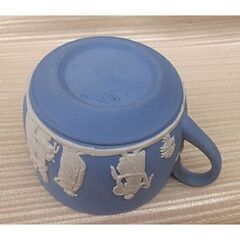 札幌【ウェッジウッド ジャスパー カップ＆ソーサー】ペールブルー ティーカップ 洋食器 素焼き Wedgwood 本郷通店の画像