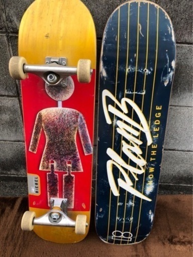 大幅値下げ致しました2台セット　スケートボード Biebel