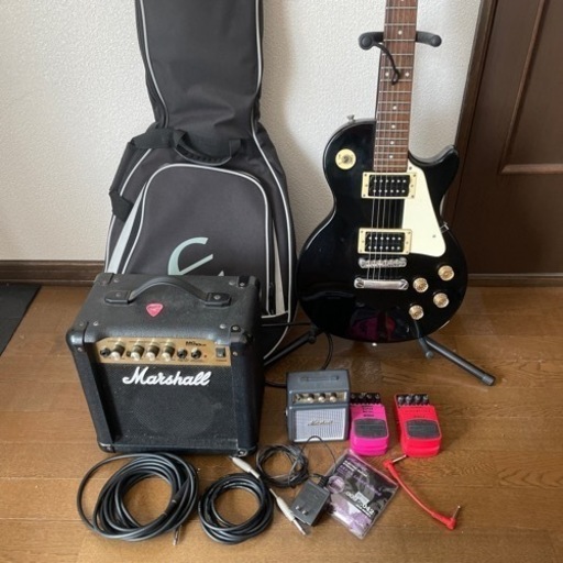 【最終】【今週いっぱい】エピフォン レスポール マーシャルアンプ フルセット