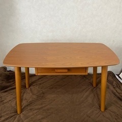 テーブル(引き出し収納付き)の画像