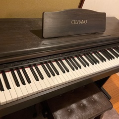 Casio CELVIANO AP-15 カシオ セルヴィアーノ　88鍵盤　椅子付きの画像