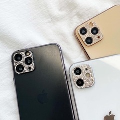 iPhone12シリーズ用キラキラ☆カメラプロテクター