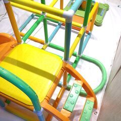 ★5440★アンパンマン NEWロッキングパーク アガツマ 室内用 ジャングルジム 遊具 ぶらんこ すべり台 おもちゃ 知育玩具の画像