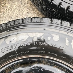 100系ハイエース　スタッドレス　ホイールセットの画像
