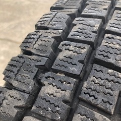 100系ハイエース　スタッドレス　ホイールセットの画像