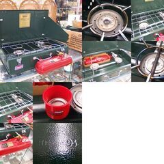 Coleman クラシック ツーバーナー 416-700J ホワイトガソリン 93年10月製 USA製 コールマン☆ 札幌市 北区 屯田 の画像