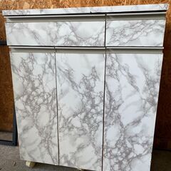 W1701　家具調ゴミ箱　